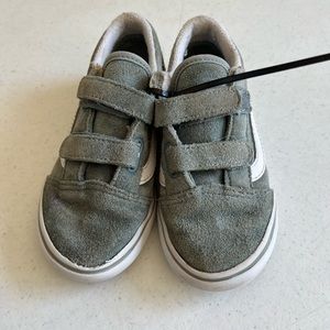 Toddler boys blue suede vans